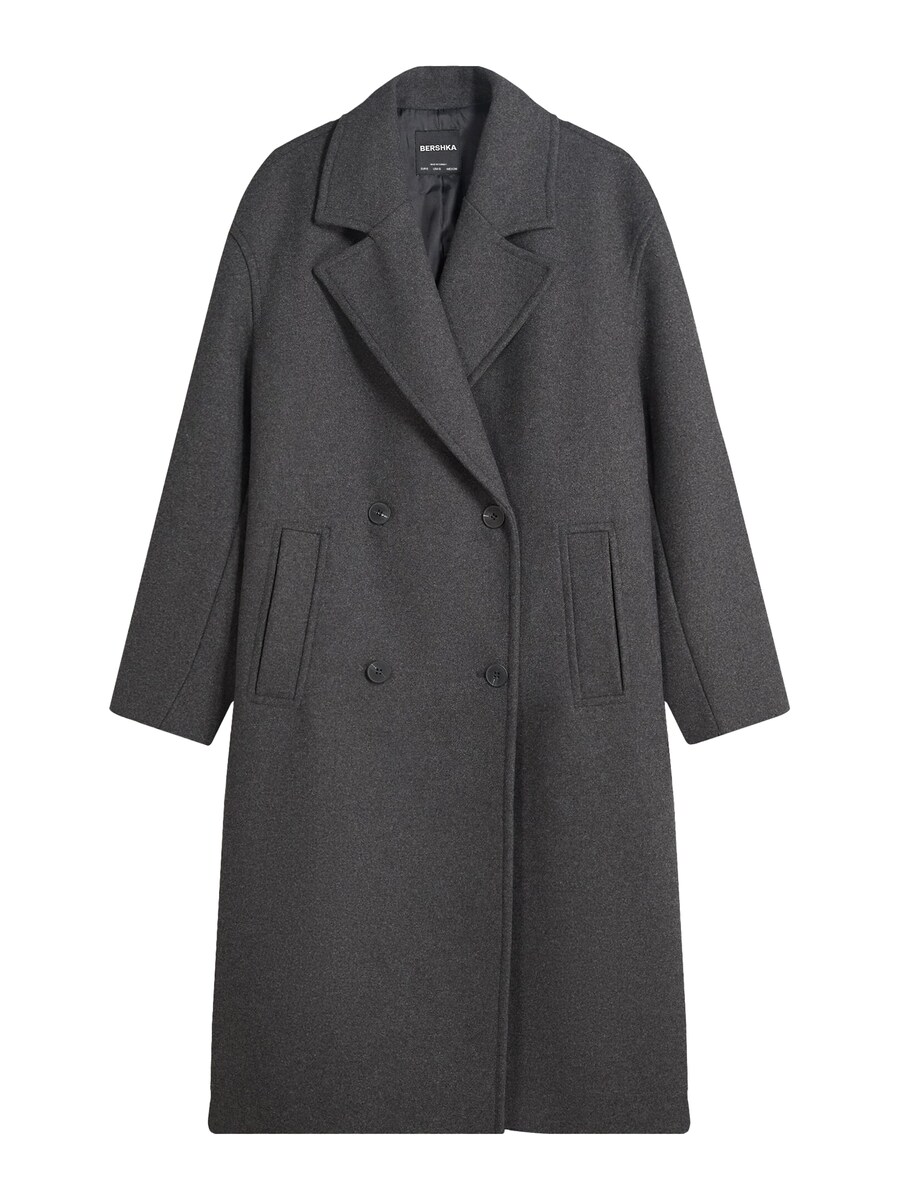 

Демисезонное пальто Bershka, Anthracite