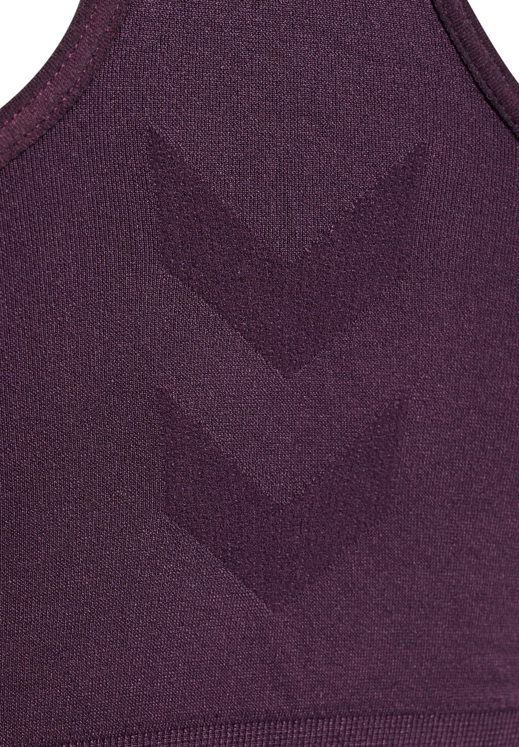 

Спортивный бюстгальтер средней поддержки SEAMLESS Hummel, темно-фиолетовый