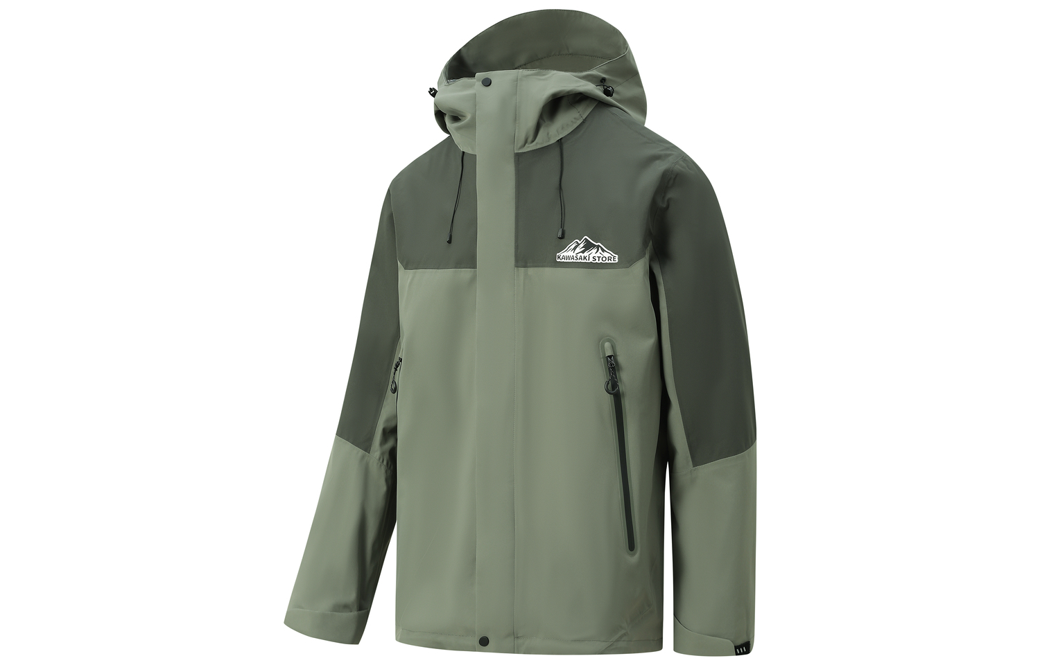 

Kawasaki Ветровка для походов на открытом воздухе, Army Green/Jasper