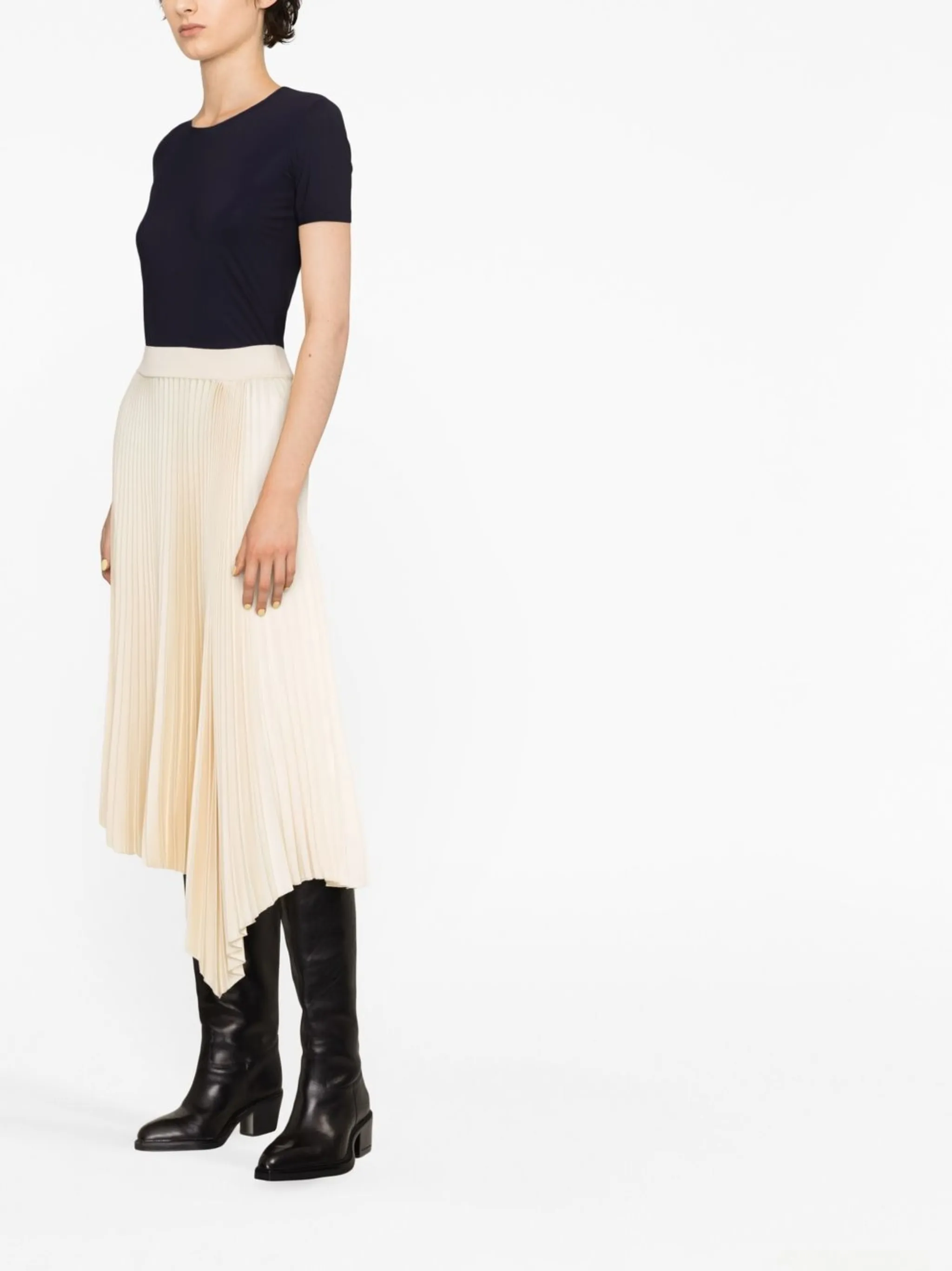 Футболка с круглым вырезом Jil Sander, синий — фото 3