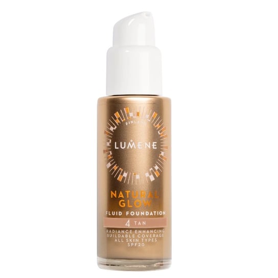 

Осветляющая и разглаживающая основа 4 загара 30 мл Natural Glow Fluid Foundation SPF20, Lumene