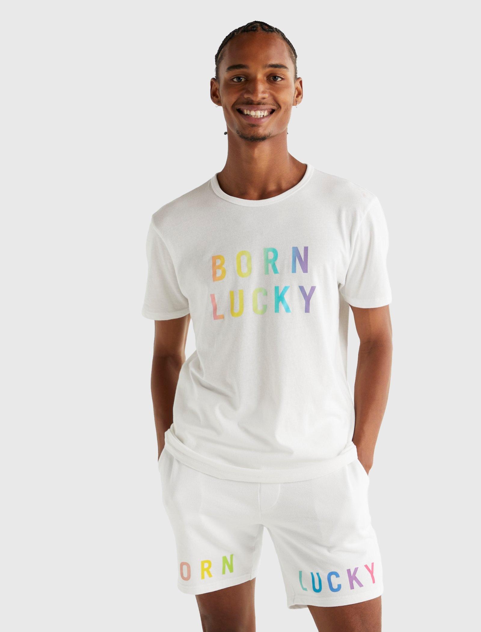 

Lucky Brand Мужская футболка Pride Born Lucky Gender Neutral
