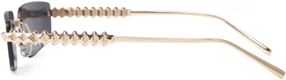 

Солнцезащитные очки с защитой UV400 | Без оправы "кошачий глаз" с синими линзами | Для женщин и мужчин, для занятий спортом на открытом воздухе и вождения DSVIGF, 06