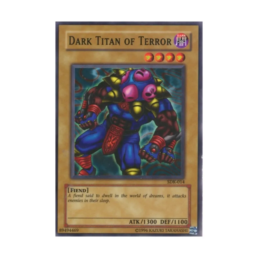 

CCG Темный Титан Ужаса (Обычный), Yu-Gi-Oh - Structure Deck - Kaiba - Singles