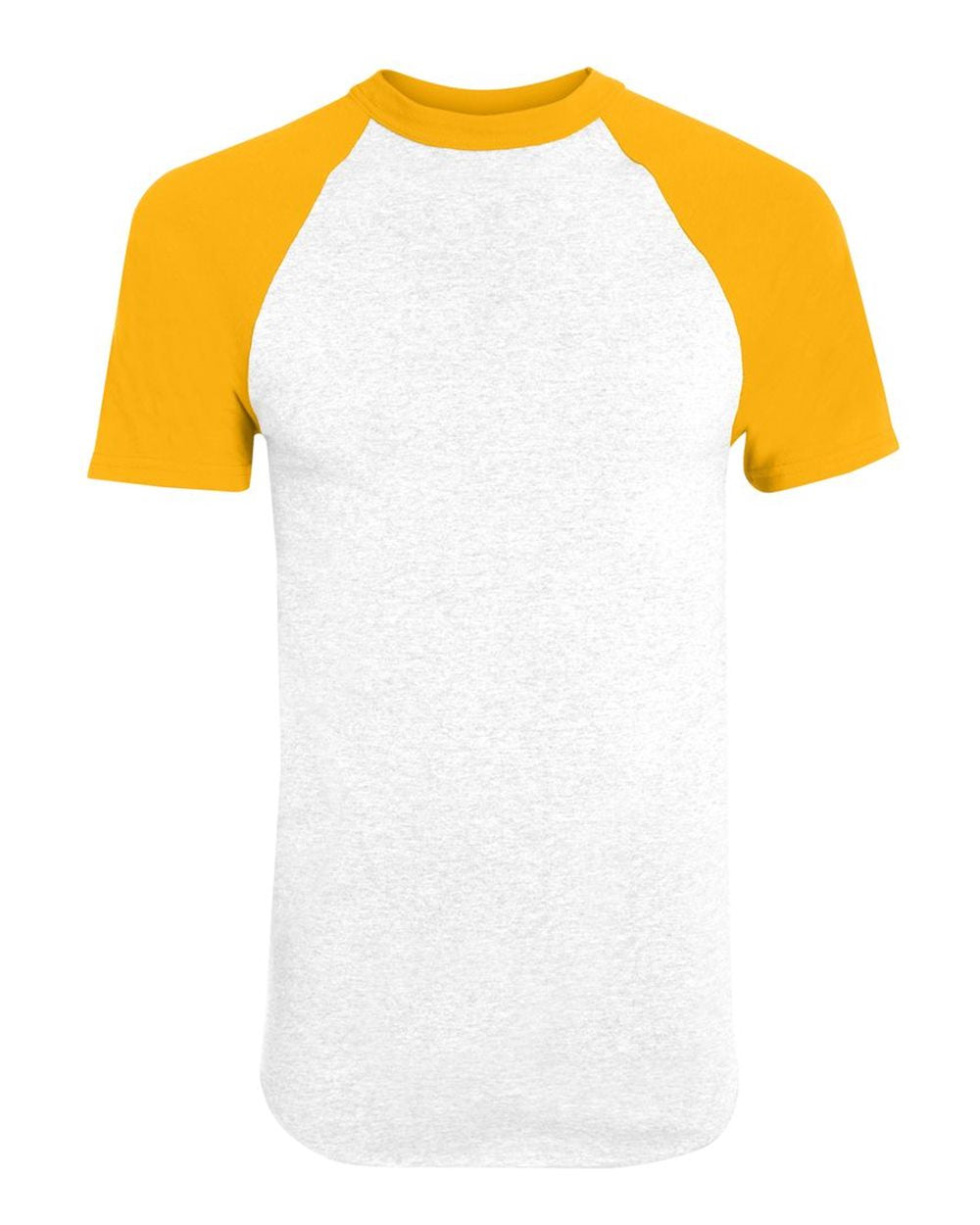 

Бейсбольная футболка с коротким рукавом Augusta Sportswear, белый/золотой