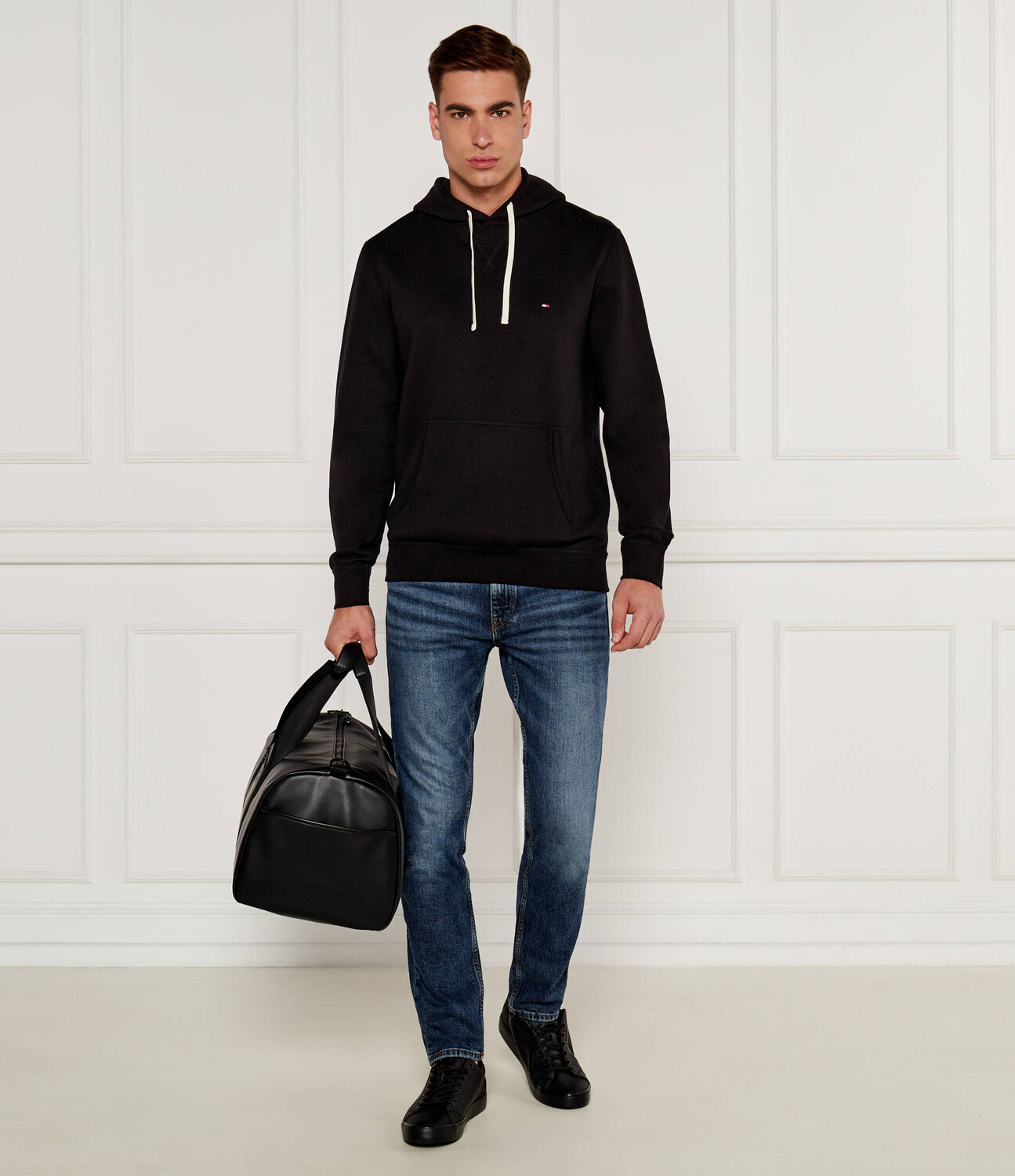 Толстовка Tommy Hilfiger ESSENTIAL Regular Fit, черный — фото 2