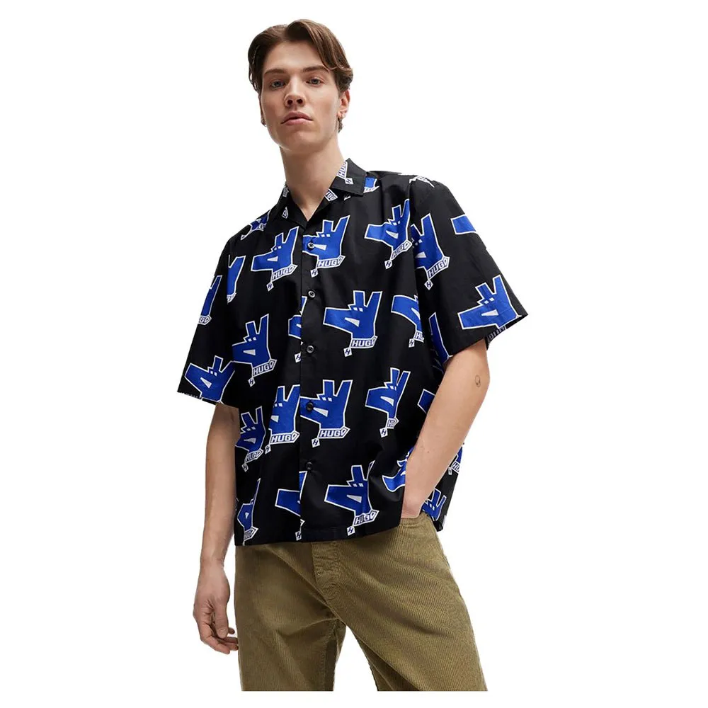 

Рубашка HUGO Eligino 10261696 BLUE, разноцветный