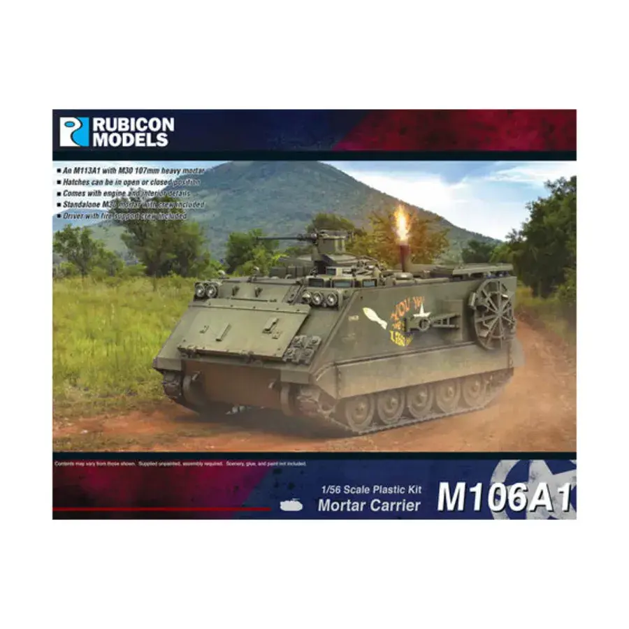 

Минометоносец M106A1, Vietnam War (28mm) (Rubicon Models)
