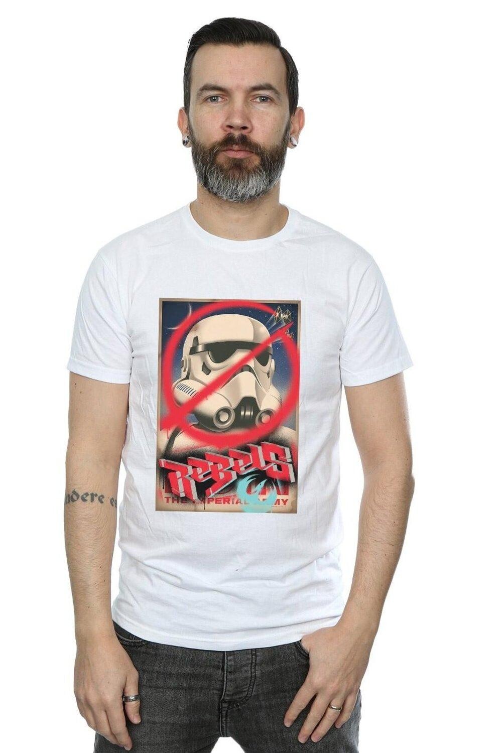 

Футболка с плакатом «Повстанцы» Star Wars, белый