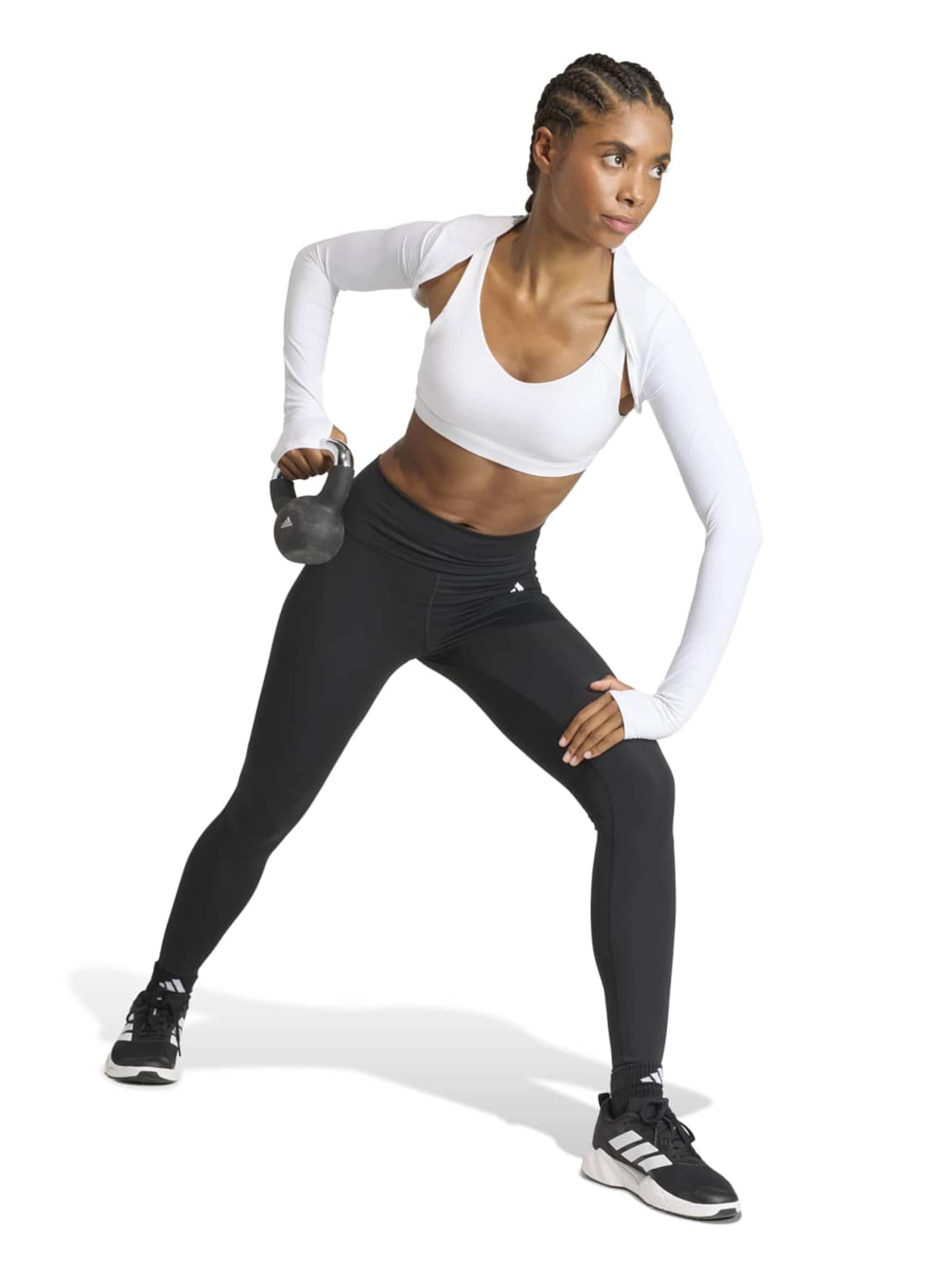 Adidas Performance Футболка Performance 'PWR ESS' в белом цвете — фото 4