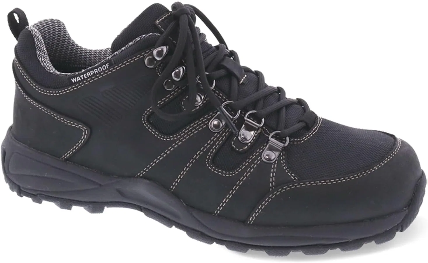Походные ботинки из натуральной кожи, Drew, Black