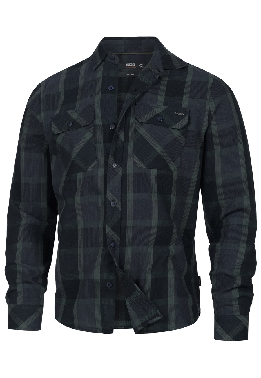 

Рубашка на пуговицах классического кроя INDICODE JEANS Poma , Blue