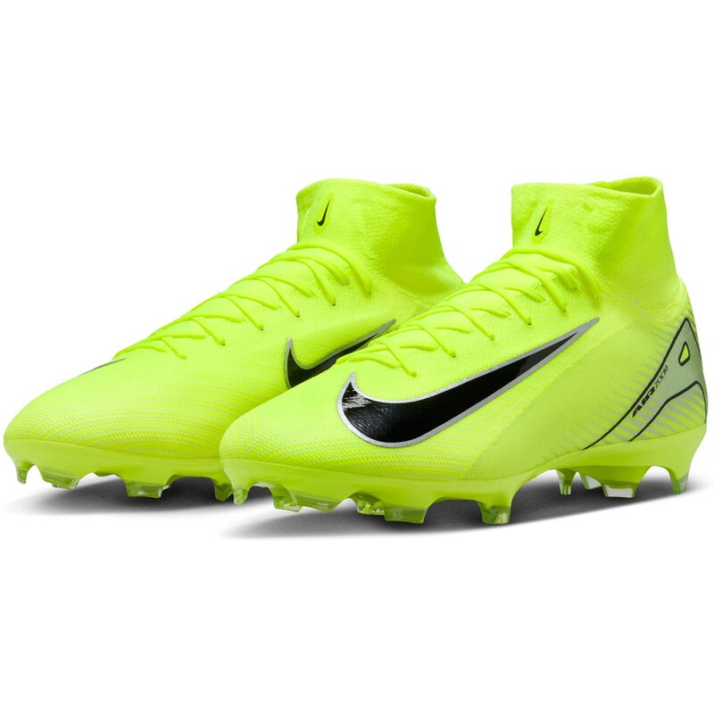 Футбольные бутсы для игры в хард zm superfly 10 pro fg Nike, мультиколор — фото 4