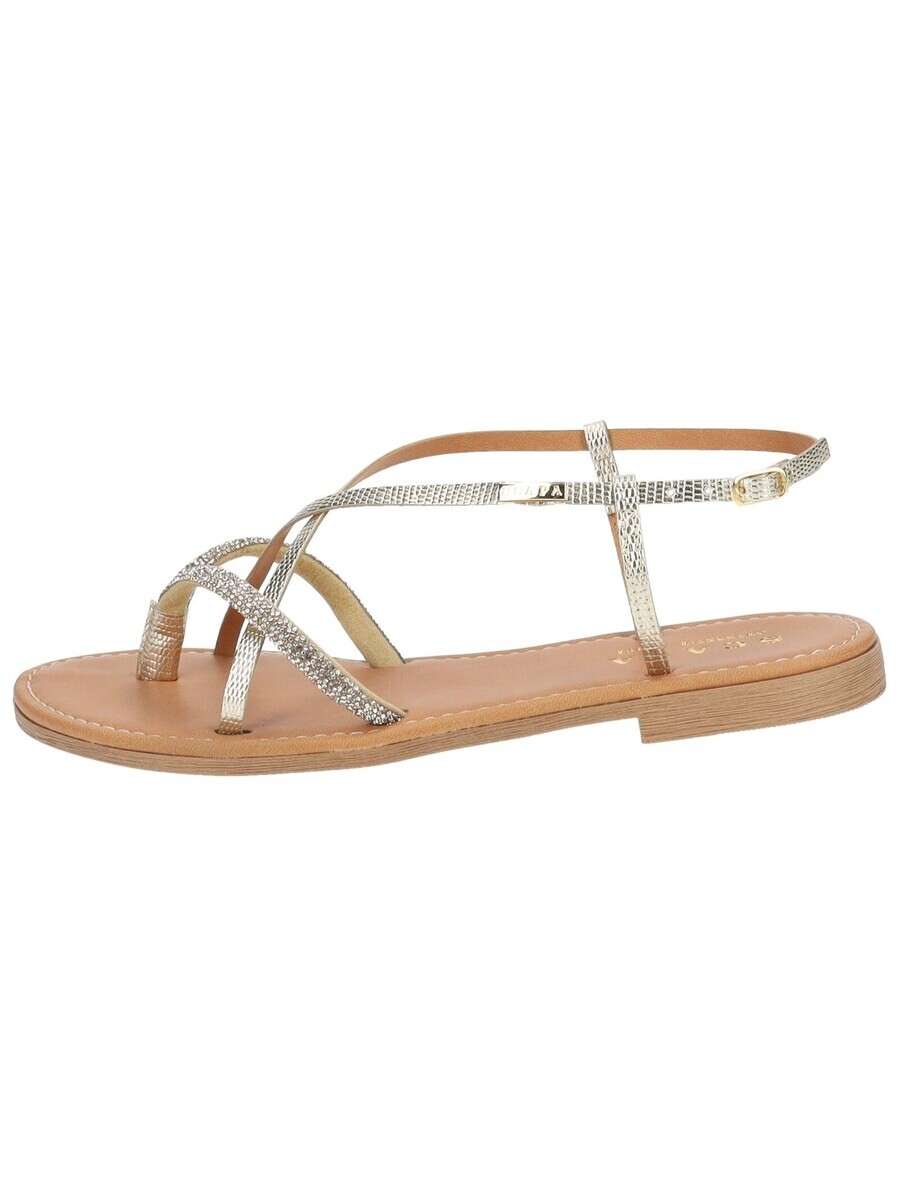 Сандалии с т-образным ремешком SCAPA T-Bar Sandals, золотой — фото 2