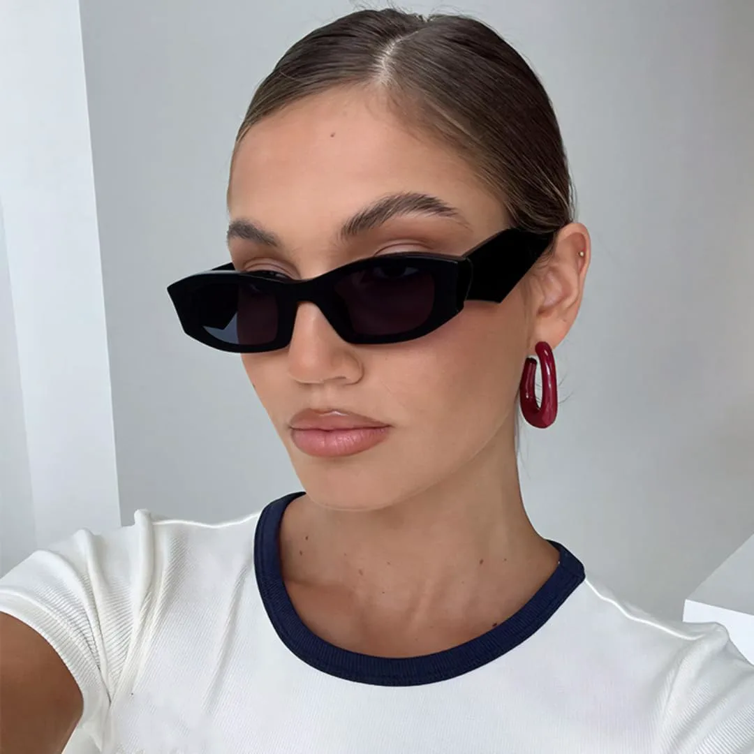 

Солнцезащитные очки с защитой UV400 | Зеленая толстая оправа "кошачий глаз" | для женщин и мужчин, для занятий спортом на открытом воздухе и вождения DSVIGF, 07