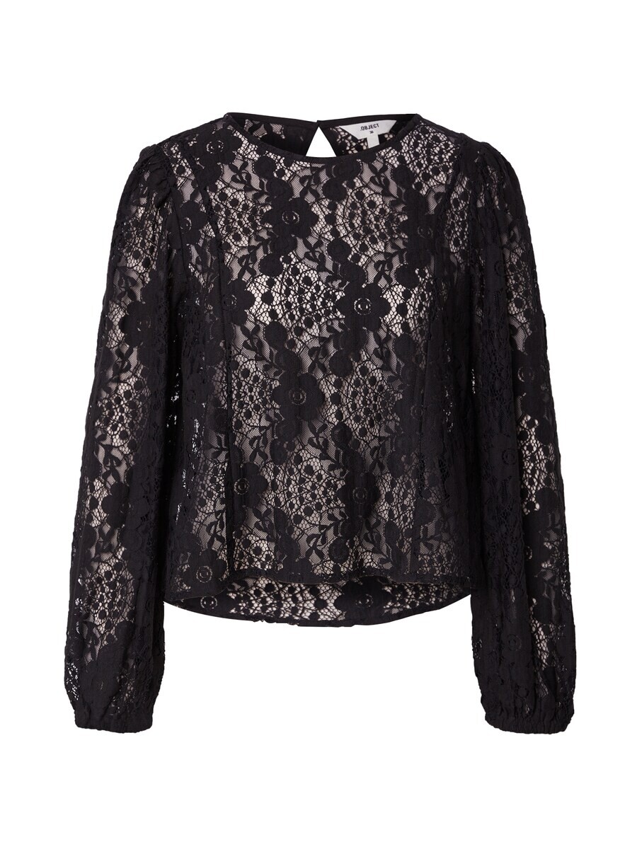 

Кружевная блузка OBJECT Blouse OBJBeverly, черный