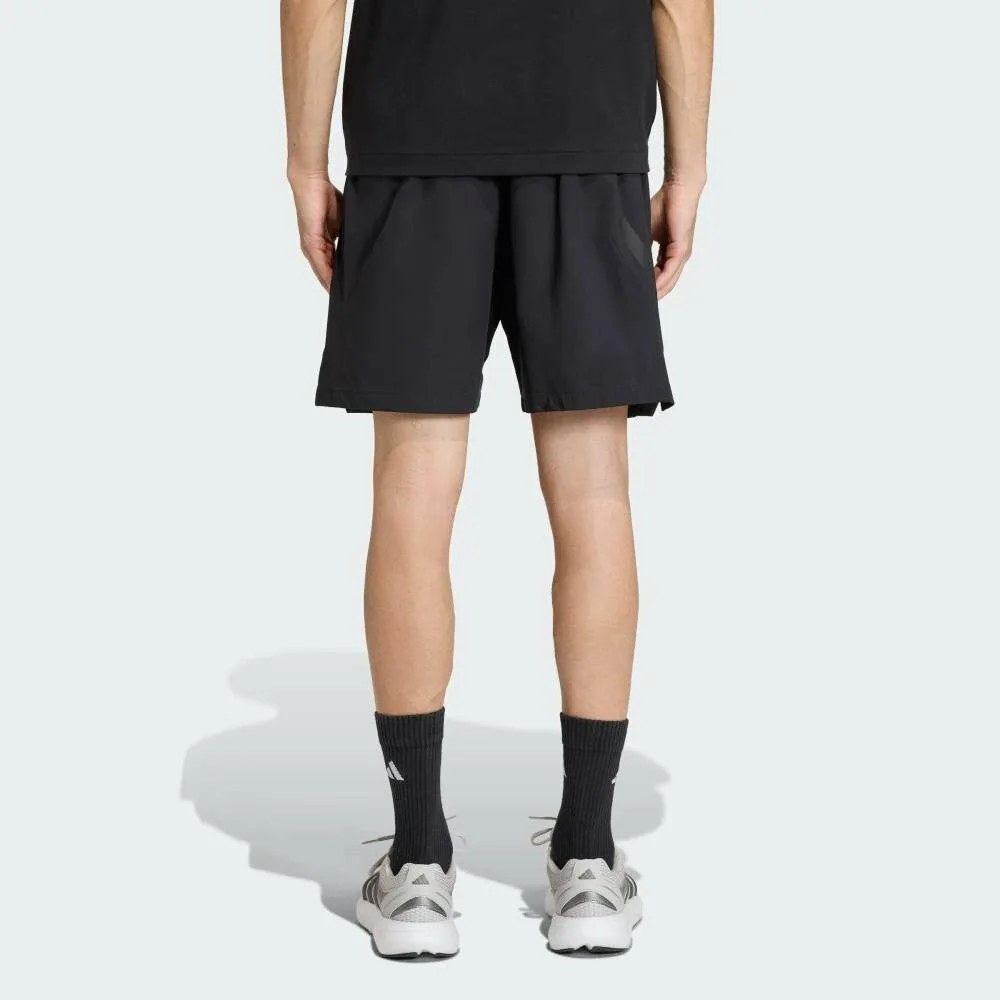 Шорты ADIDAS ZNE из тканого материала Adidas, black — фото 2