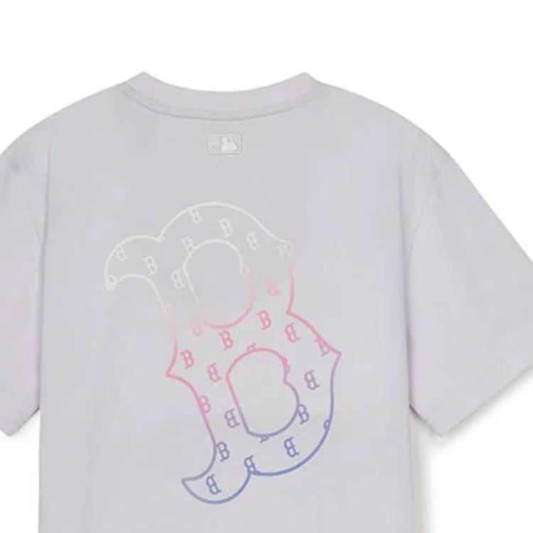 Футболка с круглым вырезом Moderate MLB KIDS, Light Purple 43LDL — фото 4