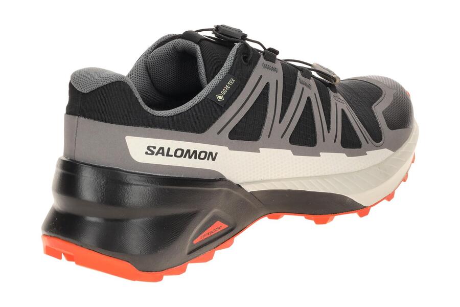 Кроссовки Salomon Speedcross чёрно-красные GORE-TEX 478528 — фото 4