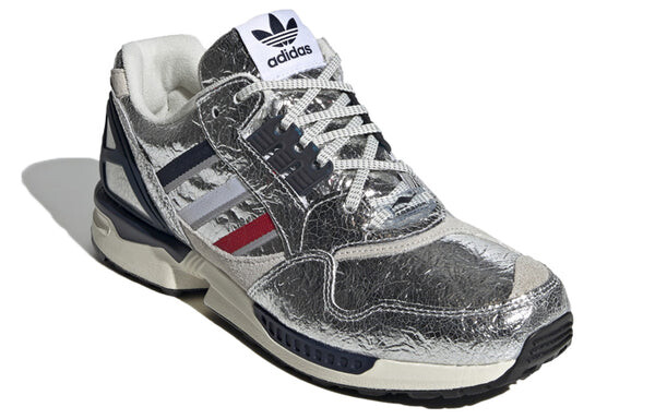 Концепты кроссовок x zx 9000 Adidas, серебряный — фото 3