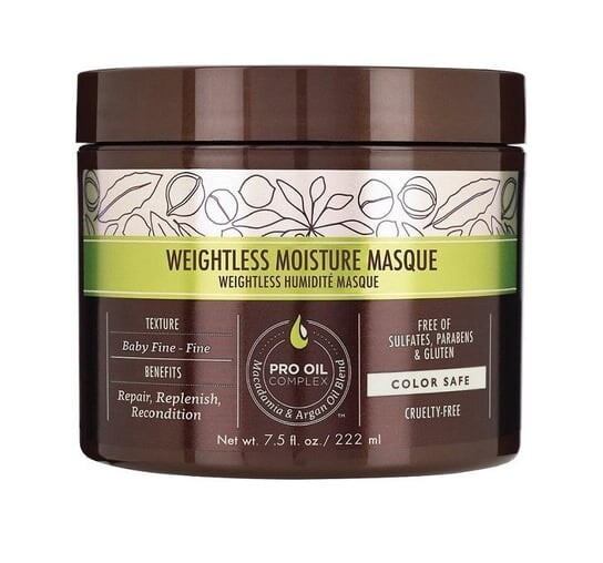 

Маска для тонких волос, 222 мл Macadamia Professional, Weightless Moisture