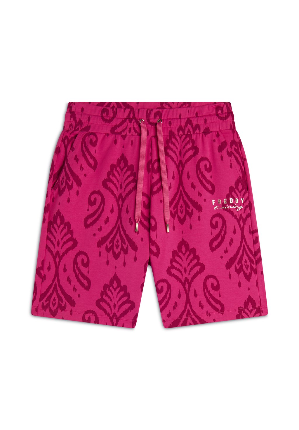 

Спортивные шорты BERMU STAMPA FLOREALE Freddy, цвет Allover Ikat Beetroot Purple
