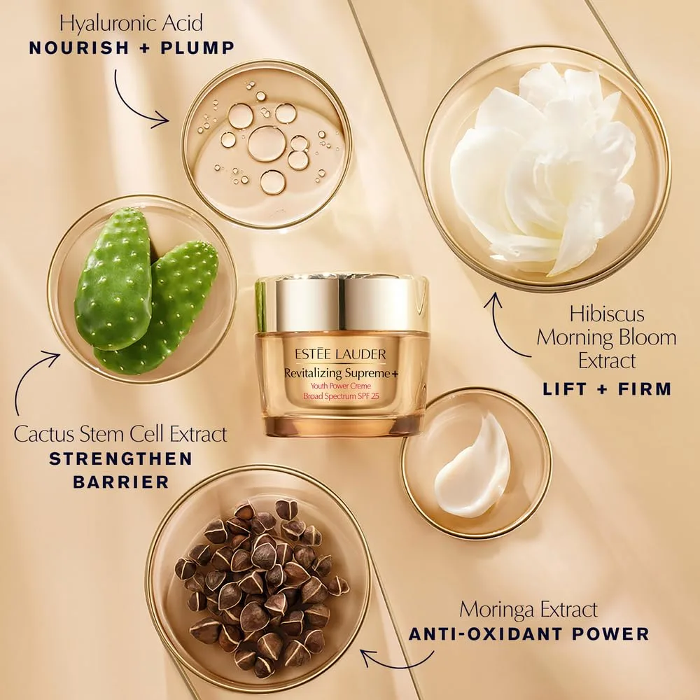 Сыворотка Estée Lauder — Увлажняющий Revitalizing Supreme+ Youth Power Cream | С гиалуроновой кислотой и пептидами — фото 4