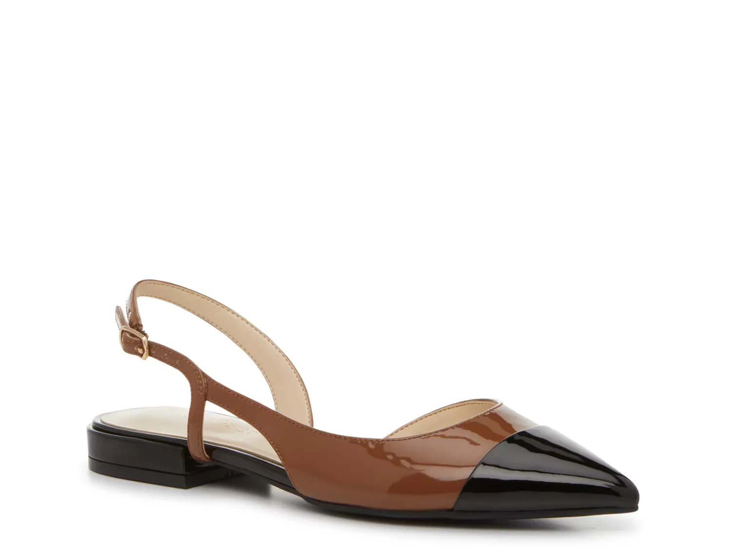

Балетки Dearist Flat Nine West, черный/коричневый
