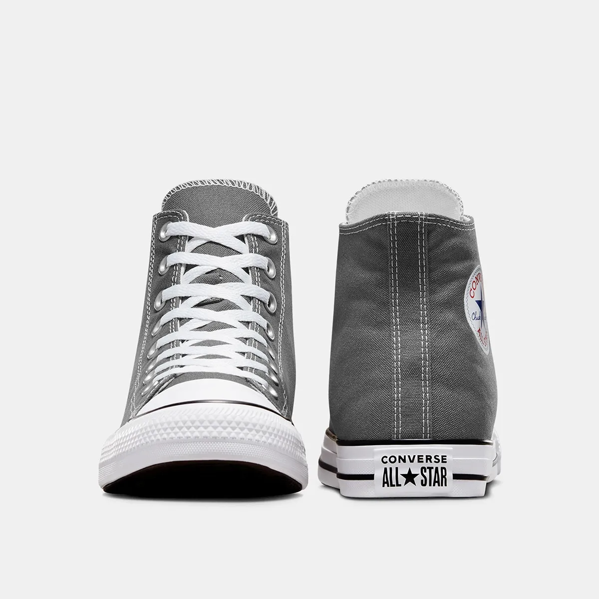 Повседневные кеды унисекс Chuck Taylor All Star высокие парусиновые Converse, темно-серый — фото 3