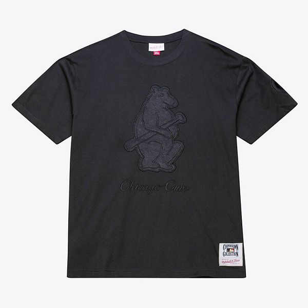 

Футболка Men Chicago Cubs Cooperstown Collection Phantom черная Mitchell & Ness