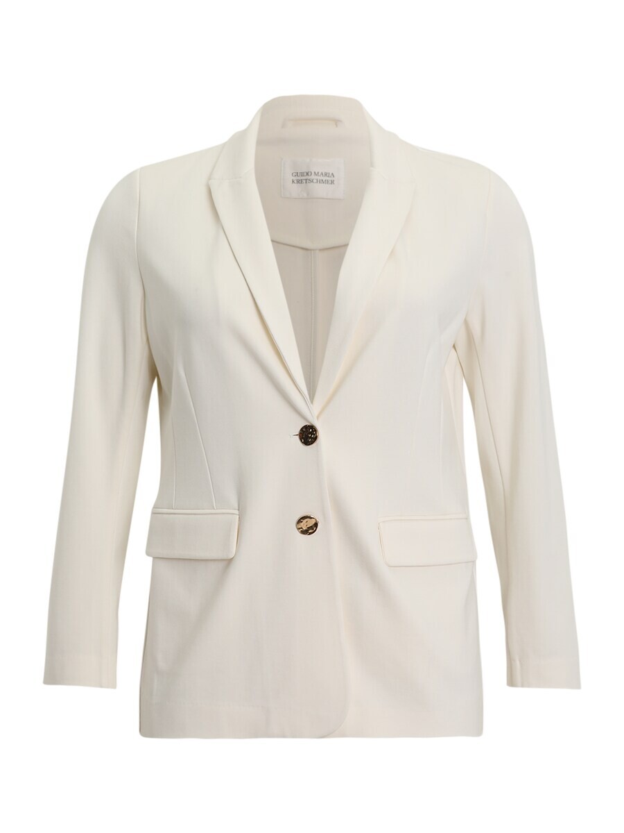 

Классический блейзер Guido Maria Kretschmer Curvy Blazer Elonie, кремовый