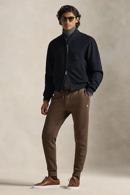 Джоггеры из мягкого хлопка Polo Ralph Lauren, коричневый — фото 3