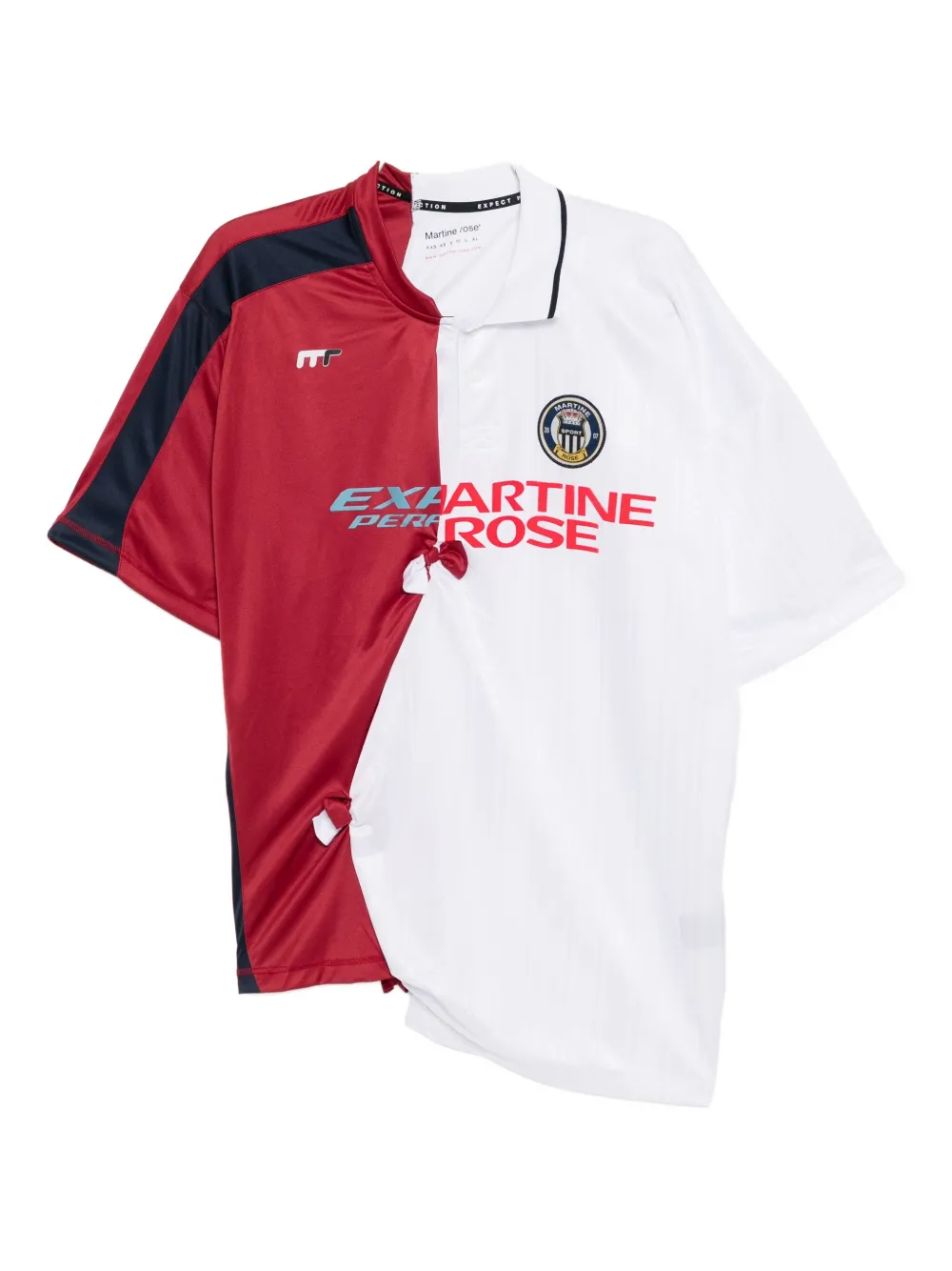 

Рубашка поло с логотипом Martine Rose, белый