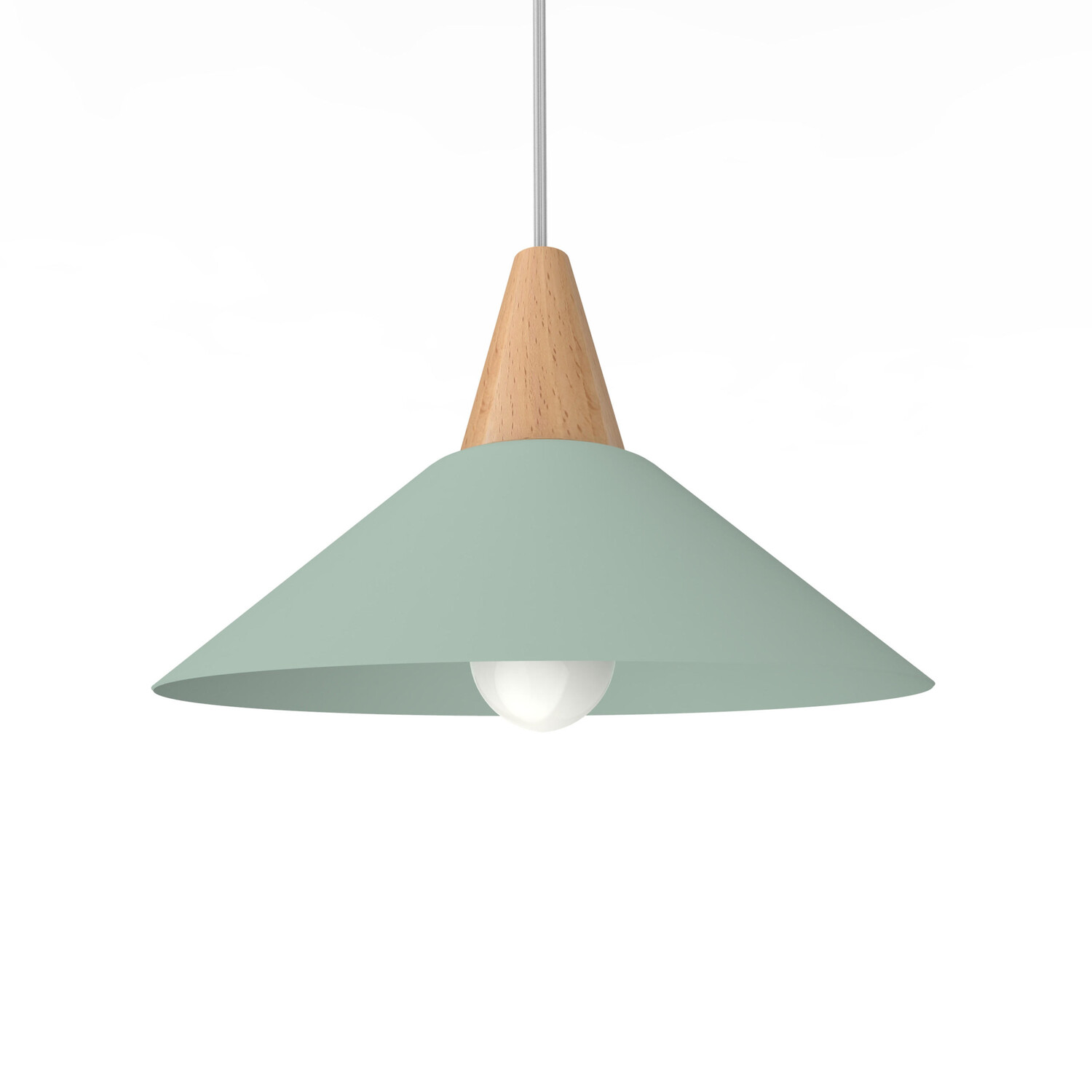 

Подвесной светильник Lumicom, 25x25x16 см, зеленый