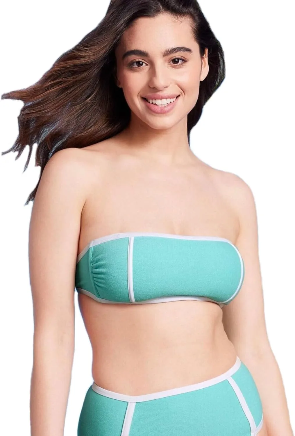 

Женский топ-бандо Kona Sol из махровой ткани