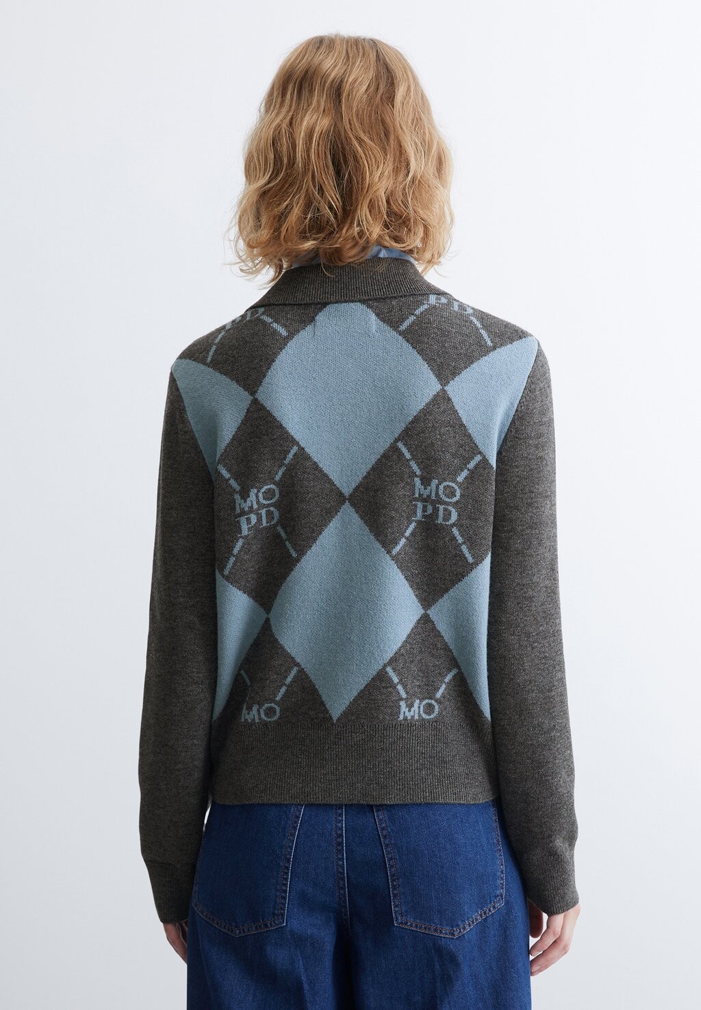 

Кардиган LONGSLEEVE Marc O'Polo DENIM, серый