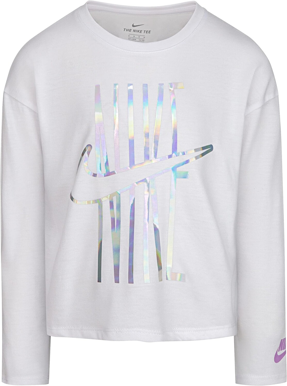 

Футболка Nike Iridescent Drapey Jersey Tee, белый