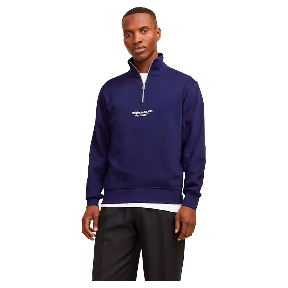 

Толстовка Jack & Jones Vesterbro half zip, синий