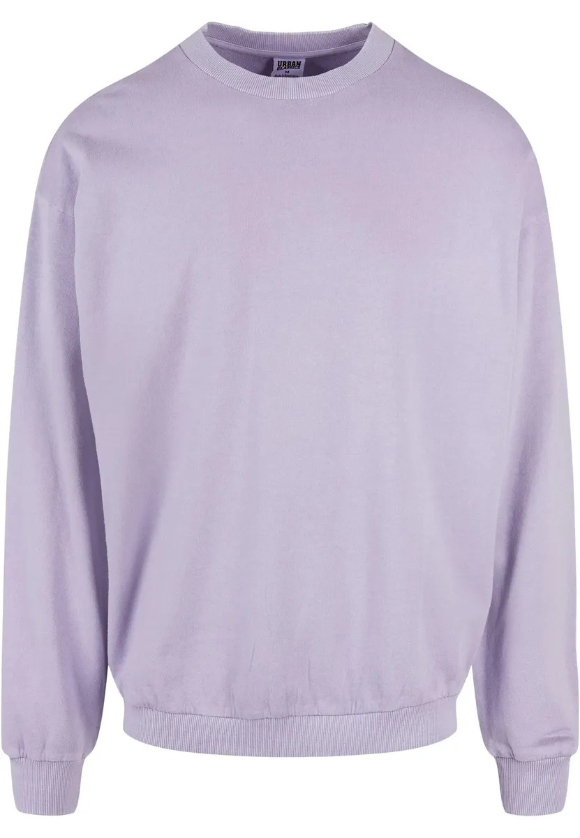 

Свитер с круглым вырезом URBAN CLASSICS " Urban Classics Men's Pigment Dyed Crew Neck", цвет Lavender