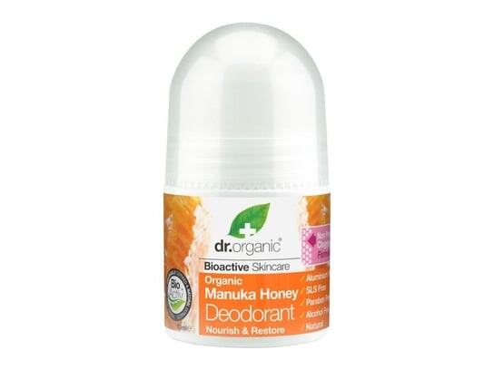 

Шариковый дезодорант с органическим медом манука, 50 мл Dr.Organic
