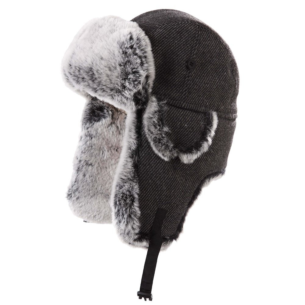 

Шапка-ушанка Screamer Hats Wynter Trapper Hat (для взрослых), Charcoal