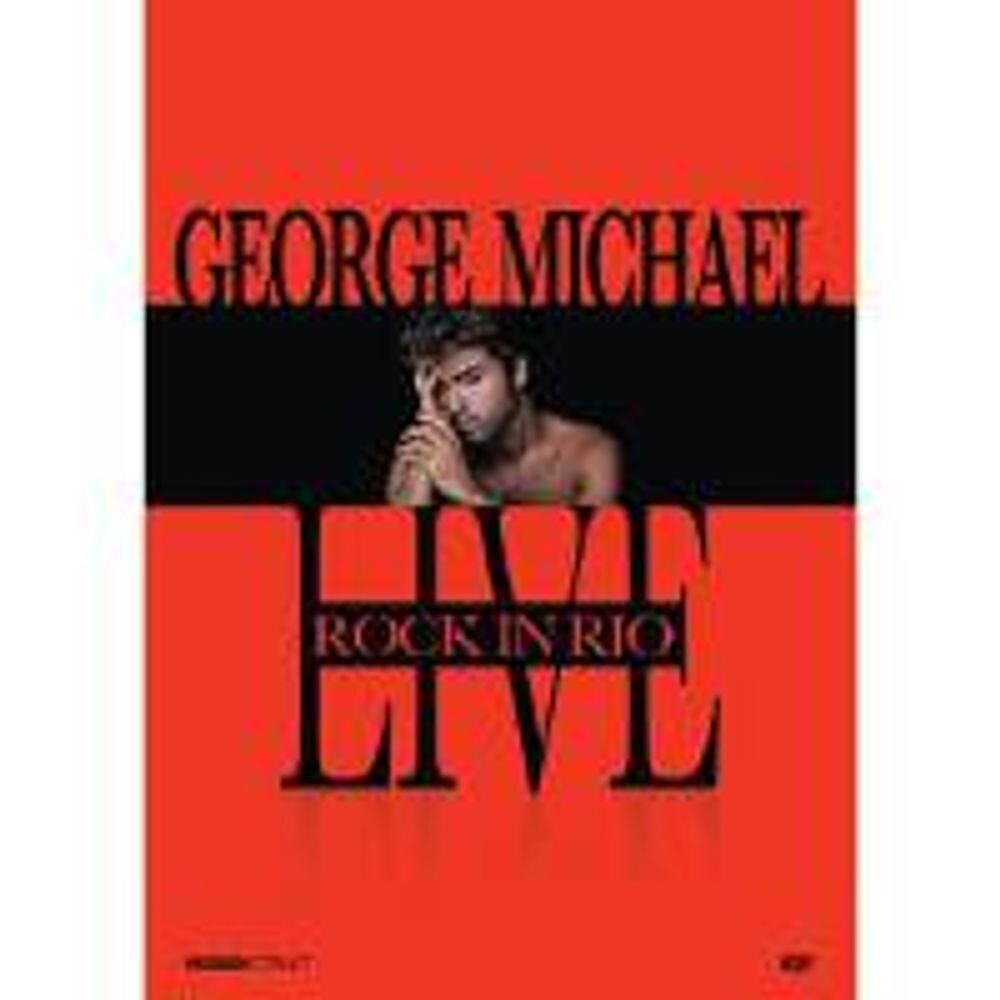 

Диск DVD George Michael: Live: Rock In Rio