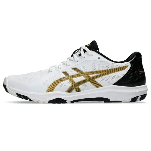Унисекс кроссовки для настольного тенниса «Dynafeather» от ASICS, White And Black — фото 2