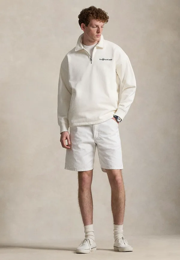 Вязаная полутолстовка на молнии, флисовый джемпер Polo Ralph Lauren, Nevis — фото 2