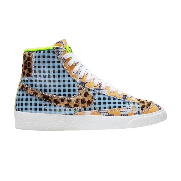 

Кроссовки Nike Blaze Mid Gel 'Wild Print - Flannel', разноцветный, Синий, Кроссовки Nike Blaze Mid Gel 'Wild Print - Flannel', разноцветный