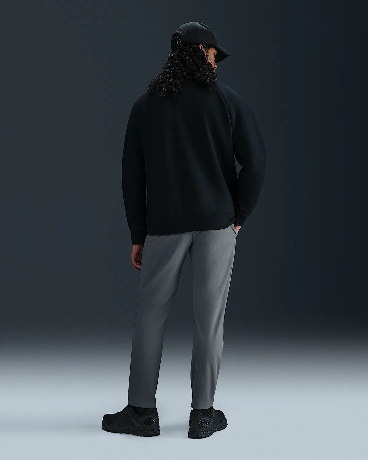 Мужские брюки-чинос Dri-FIT Slim Nike 24.7 PerfectStretch, Smoke Grey/Black/Nano Grey — фото 4