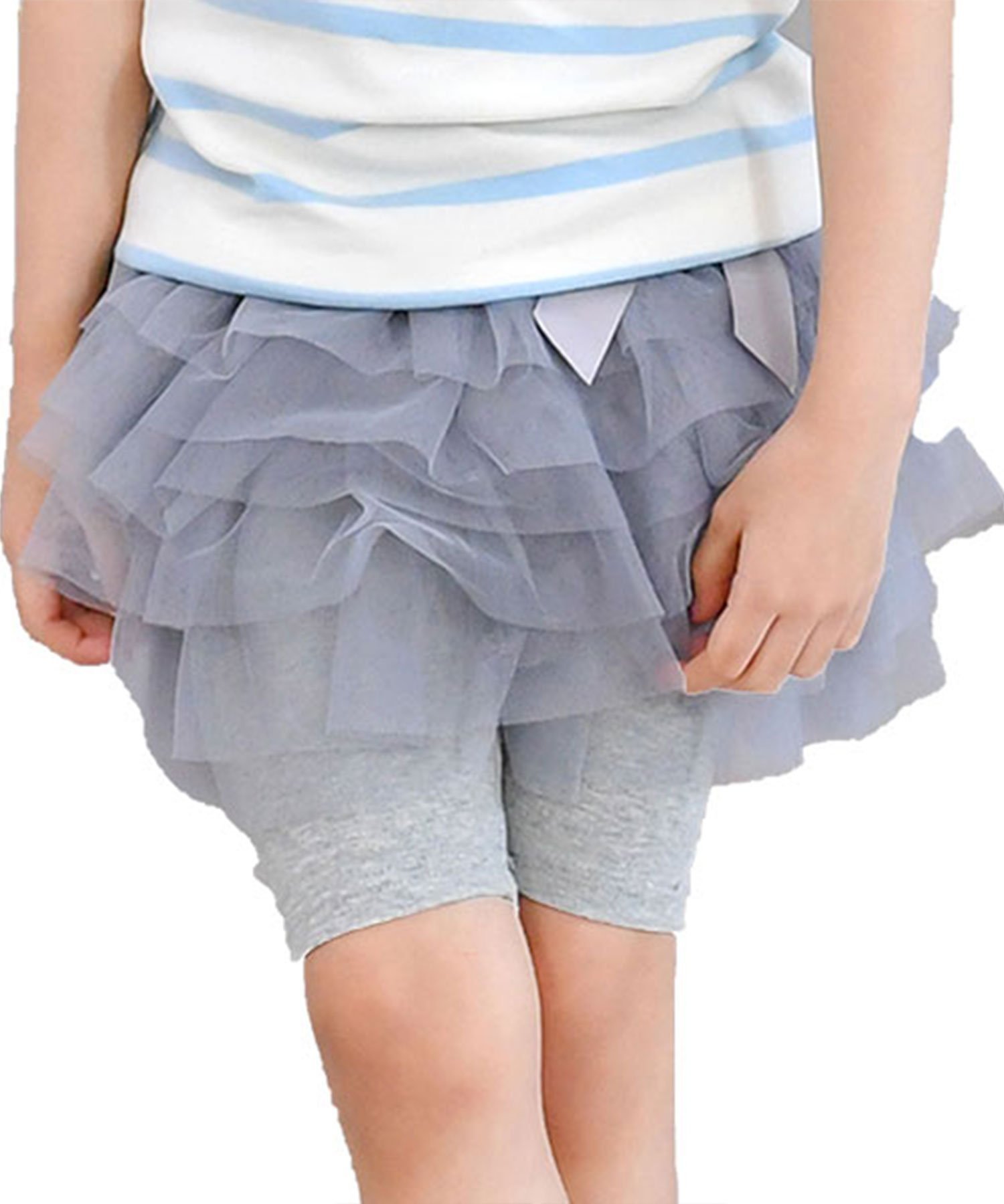 Юбки-пачки из тюля с лентами, леггинсы для девочек, пчелки Bee, All Tutu Gray