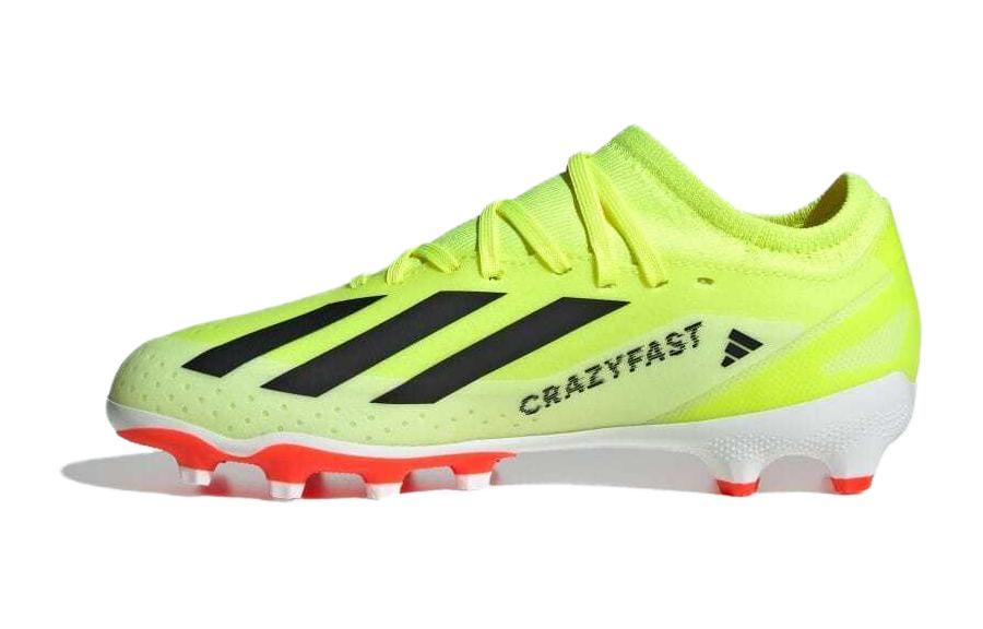 

X CRAZYFAST Детские футбольные бутсы Детские низкие желтые Adidas, желтый