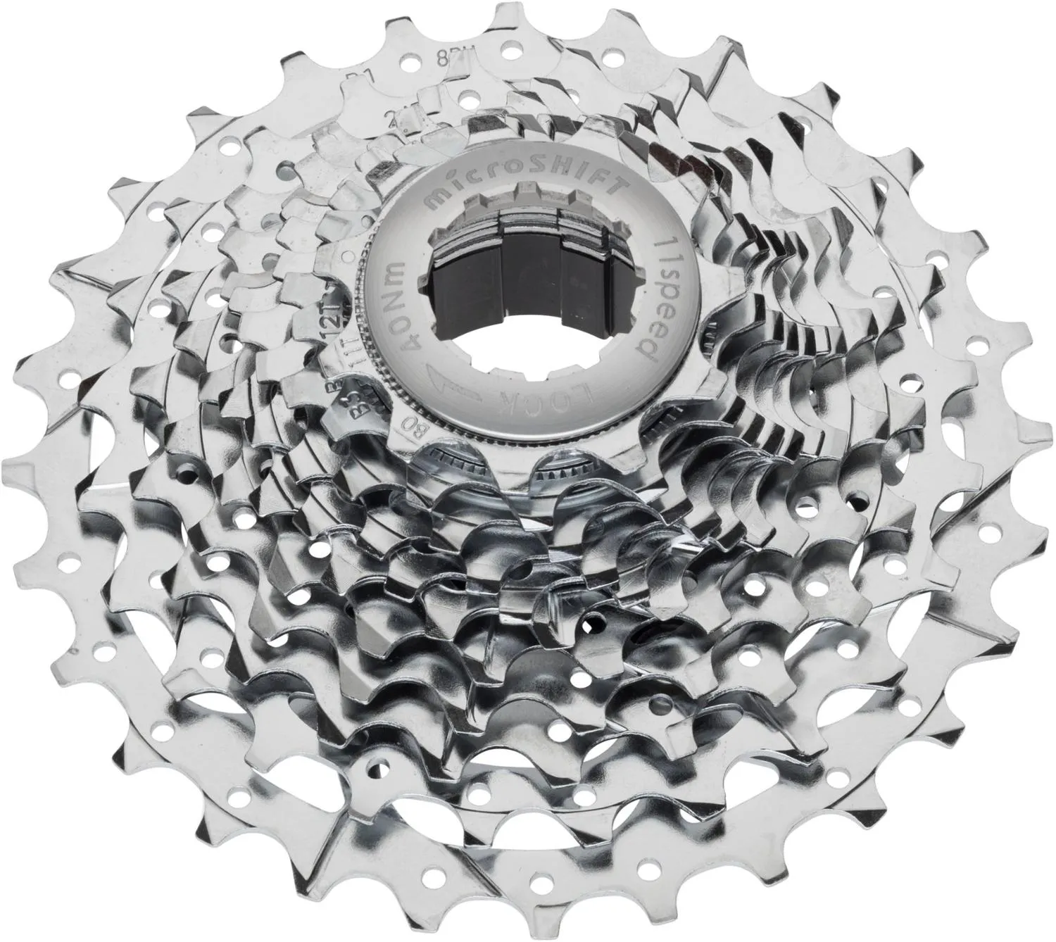 

Кассета G11 на 11 скоростей microSHIFT, Silver