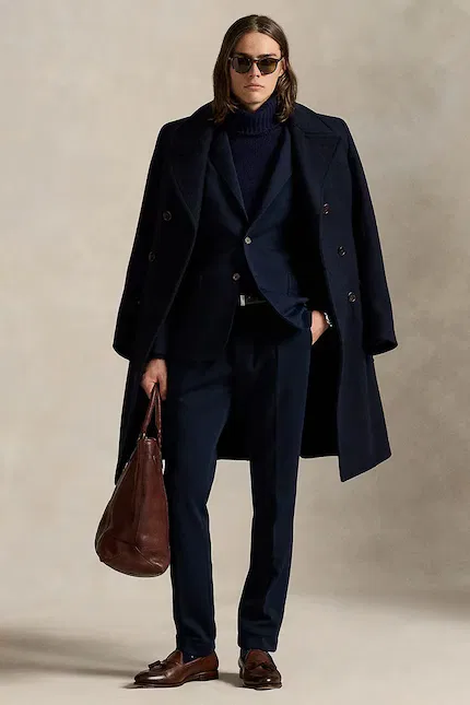 Штаны Polo Ralph Lauren, темно-синий — фото 3